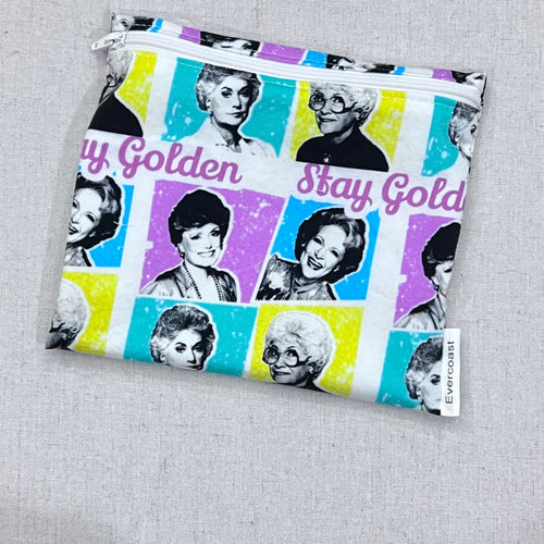 Stay Golden Reusable Sandwich Bag