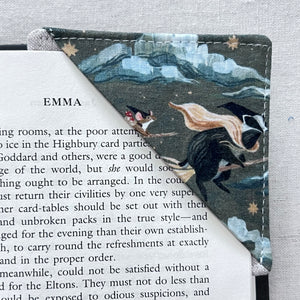 Witchy Badger Corner Bookmark