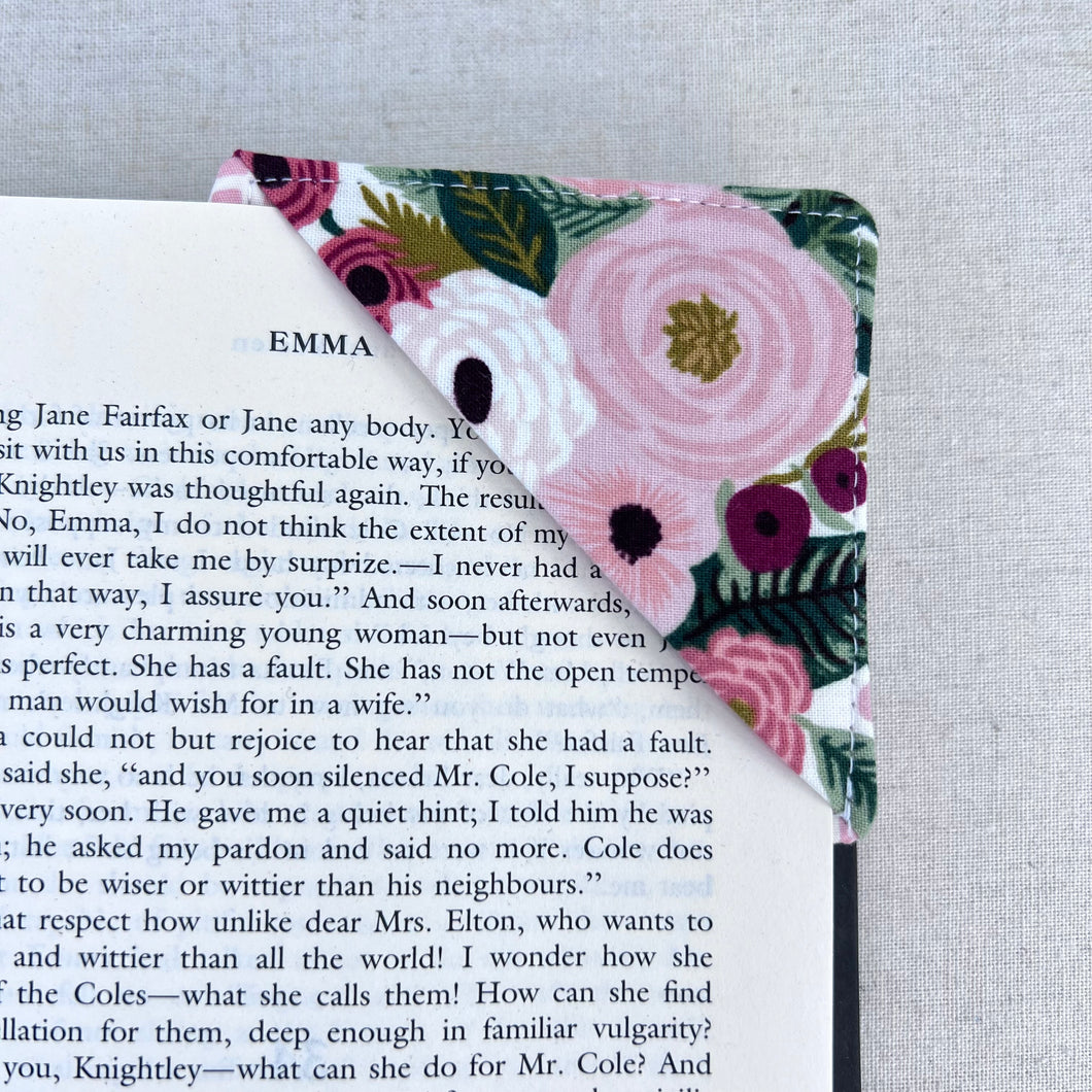 Rose Garden Party Corner Bookmark
