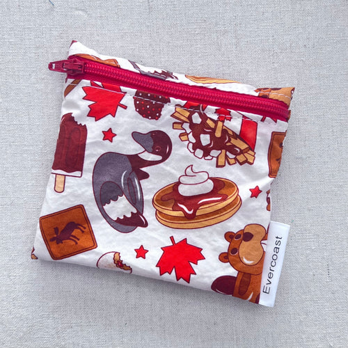 Canada Toss Reusable Mini Snack Bag