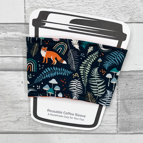 Treeline Fox Reusable Coffee Sleeve