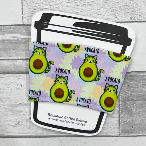 Avocado ‘Avocato’ Reusable Coffee Sleeve