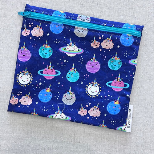 Unicorn Planets Reusable Sandwich Bag