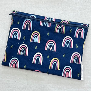 Navy Rainbows XL Bag/Multipurpose Bag