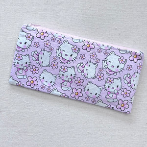 Pink Kitty Pencil Case