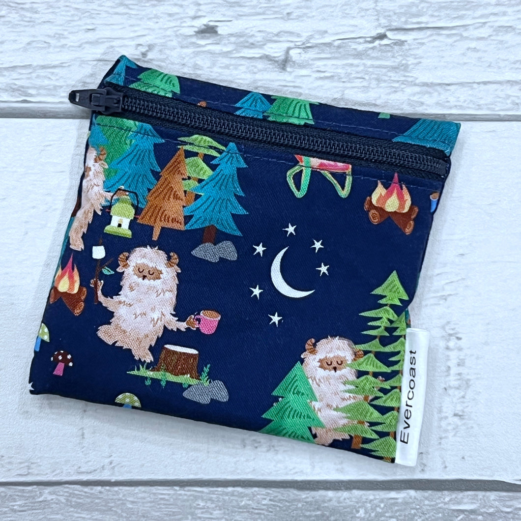 Camping Yeti Reusable Mini Snack Bag