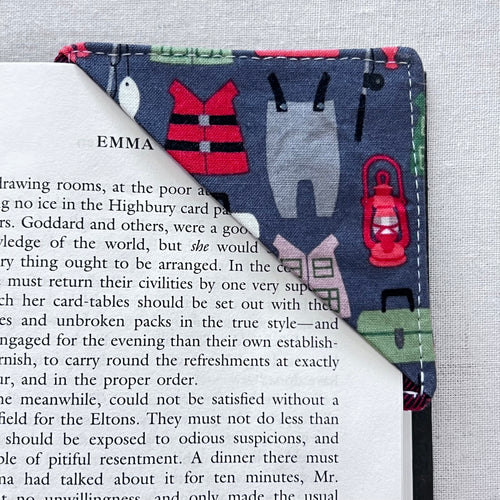 Fishing on Charcoal Corner Bookmark