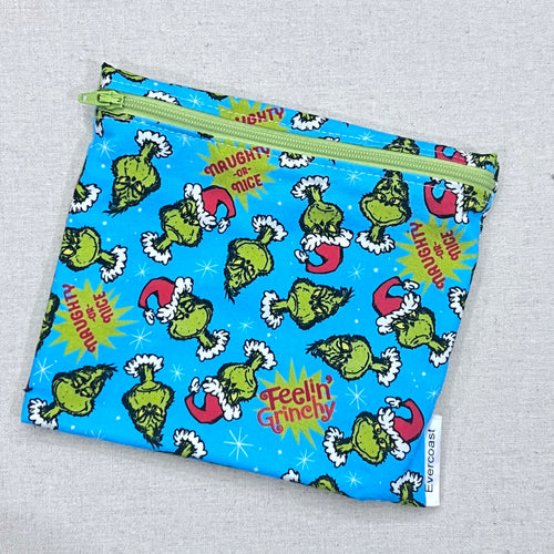 Feeling Grinchy Reusable Sandwich Bag