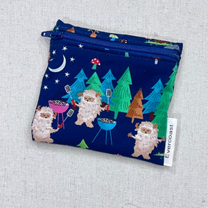 Camping Yeti Reusable Mini Snack Bag