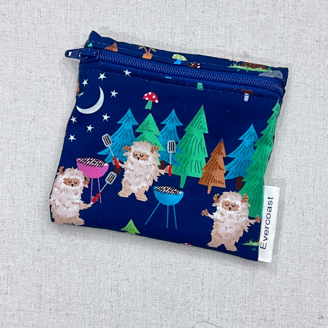 Camping Yeti Reusable Mini Snack Bag
