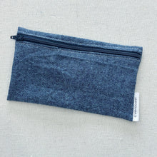 Load image into Gallery viewer, Denim Linen Reusable Mini Snack Bag