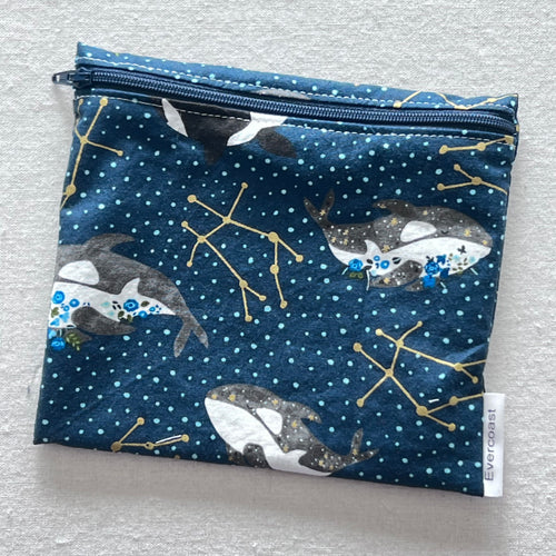 Cosmic Whale Reusable Sandwich Bag