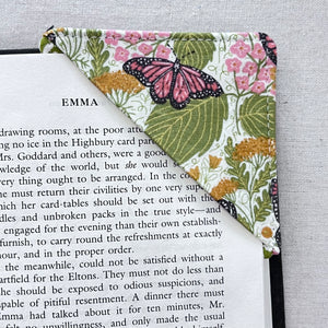 Bee Garden Butterflies Corner Bookmark