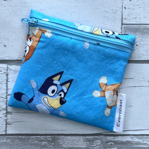 Blue Heeler Sisters Reusable Mini Snack Bag