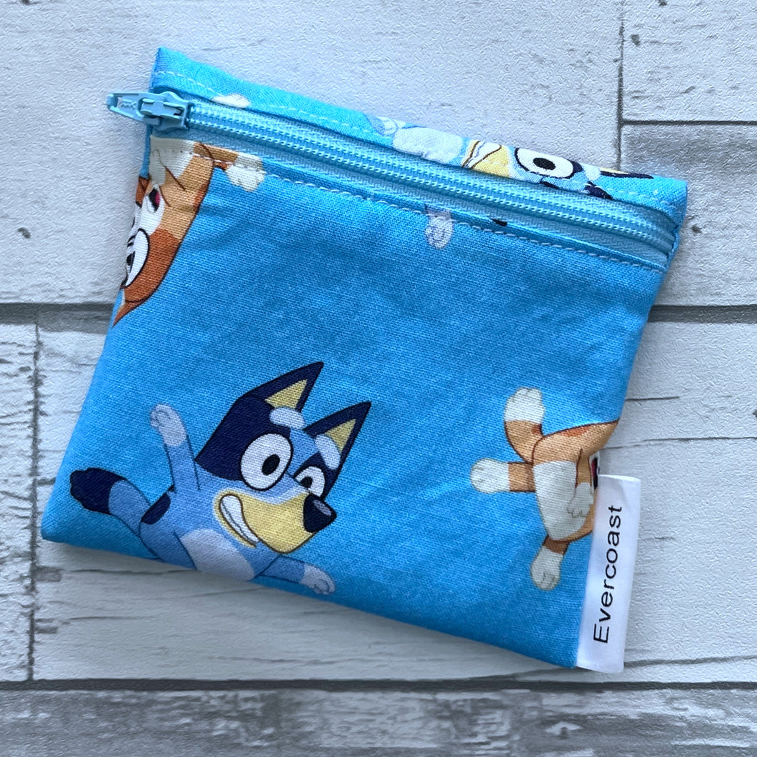 Blue Heeler Sisters Reusable Mini Snack Bag