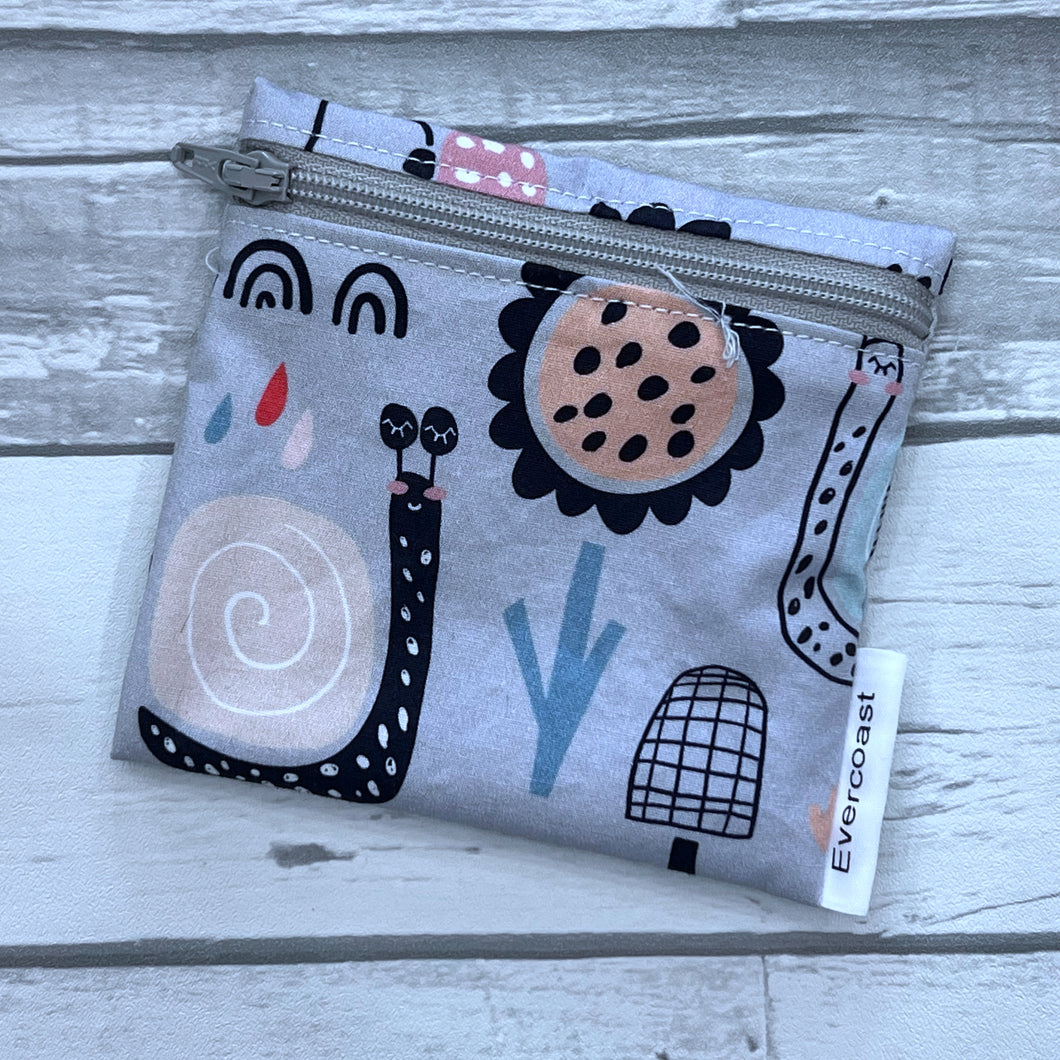 Scandi Snail Reusable Mini Snack Bag