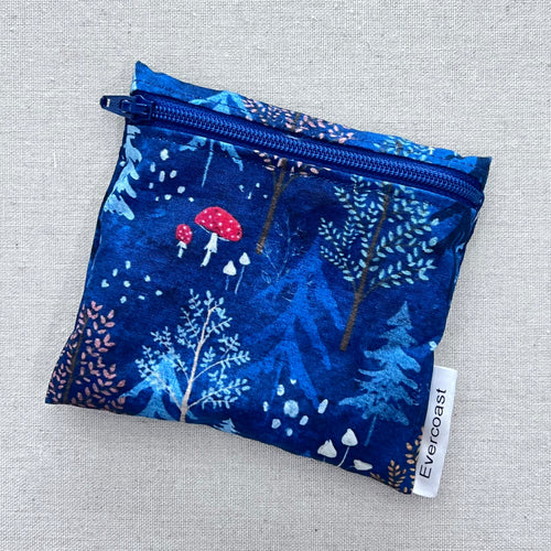 Woodland Mushroom Reusable Mini Snack Bag