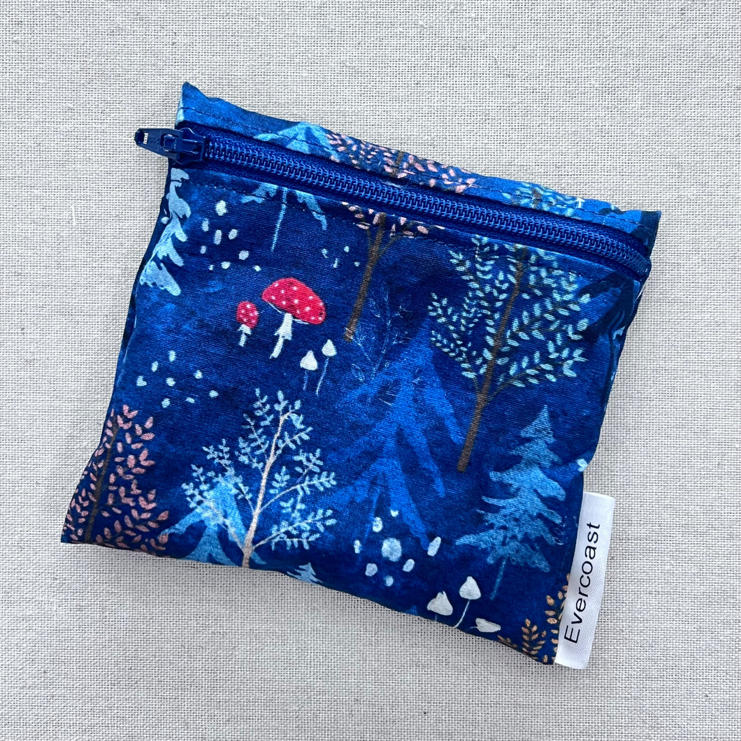 Woodland Mushroom Reusable Mini Snack Bag