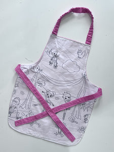 Ballerinas Color Me Preschooler Apron