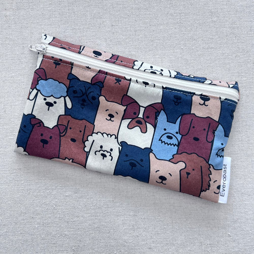 Stacked Dogs Reusable Snack Bag