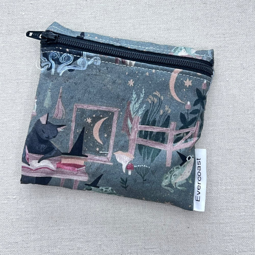 Witchy Cat Reusable Mini Snack Bag