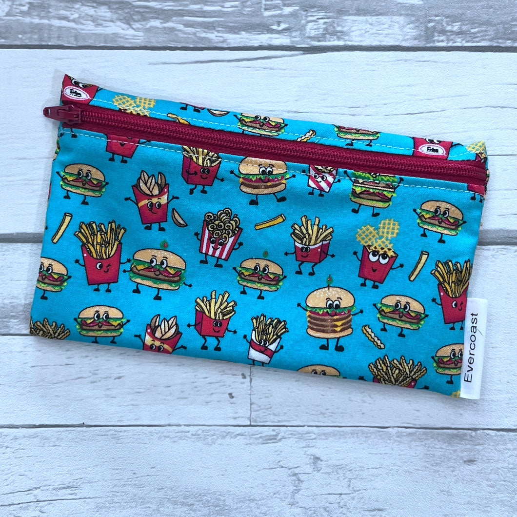 Fast Food Reusable Snack Bag
