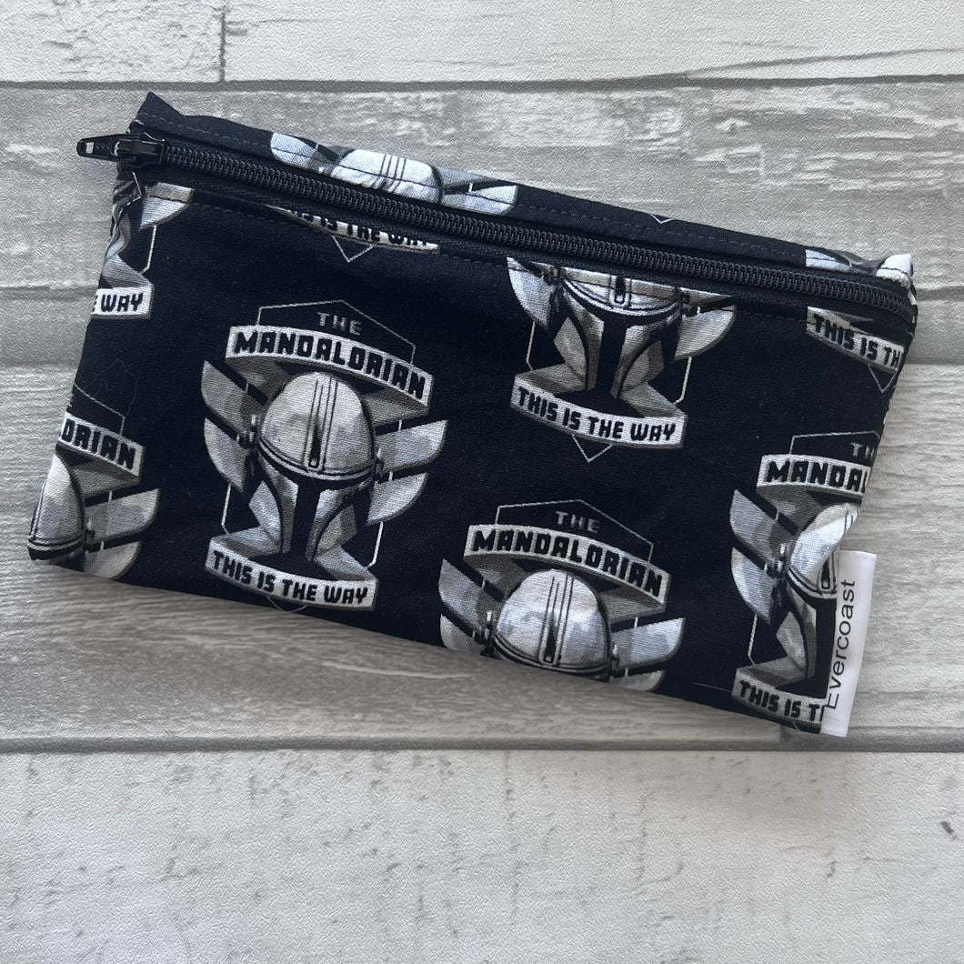 Bounty Hunter of Black Reusable Snack Bag