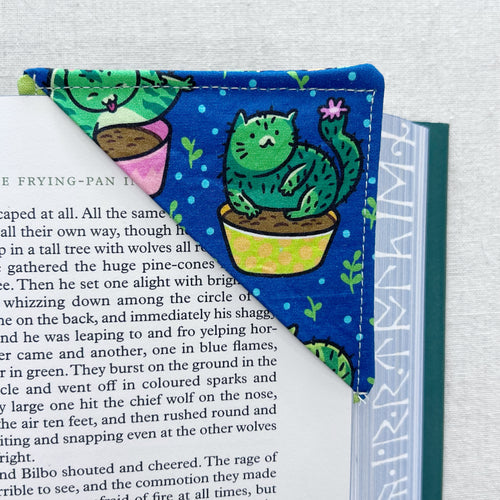 Prickle Cat Corner Bookmark