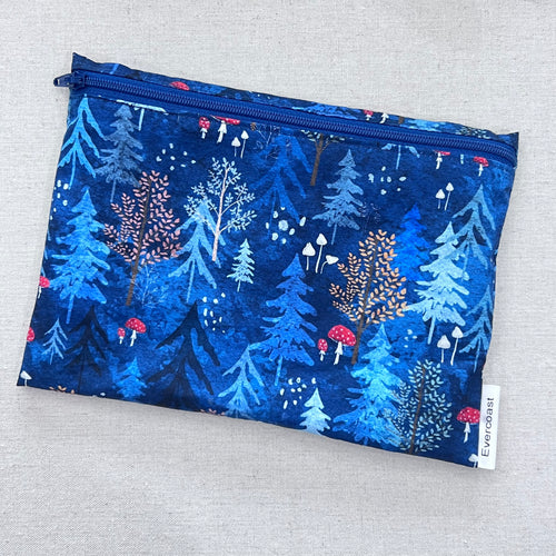 Woodland Mushroom XL Bag/Makeup Bag