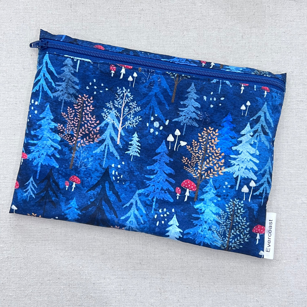 Woodland Mushroom XL Bag/Makeup Bag