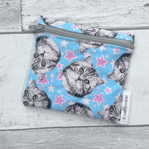 Cat Stars Reusable Mini Snack Bag