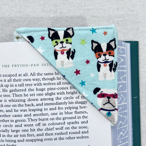 Super Dog on Mint Corner Bookmark