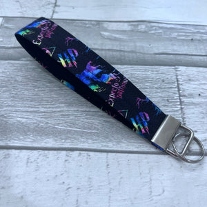 HP Neon Wristlet Key Fob