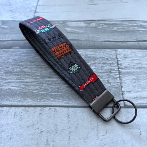 Friend Wristlet Key Fob