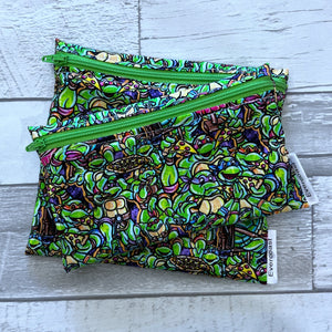 Packed Turtle Reusable Snack Bag Set