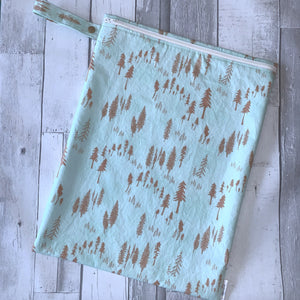 Sitka on Mint Large Wet Bag
