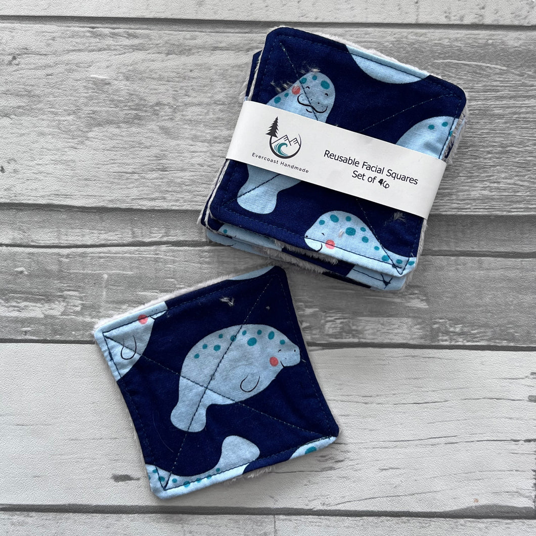 Manatee Reusable Facial Squares