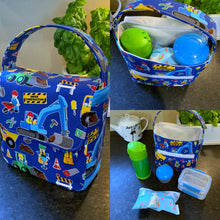 Load image into Gallery viewer, PREORDER - Original Boxy Insulated Lunch Bag with Snack Bag