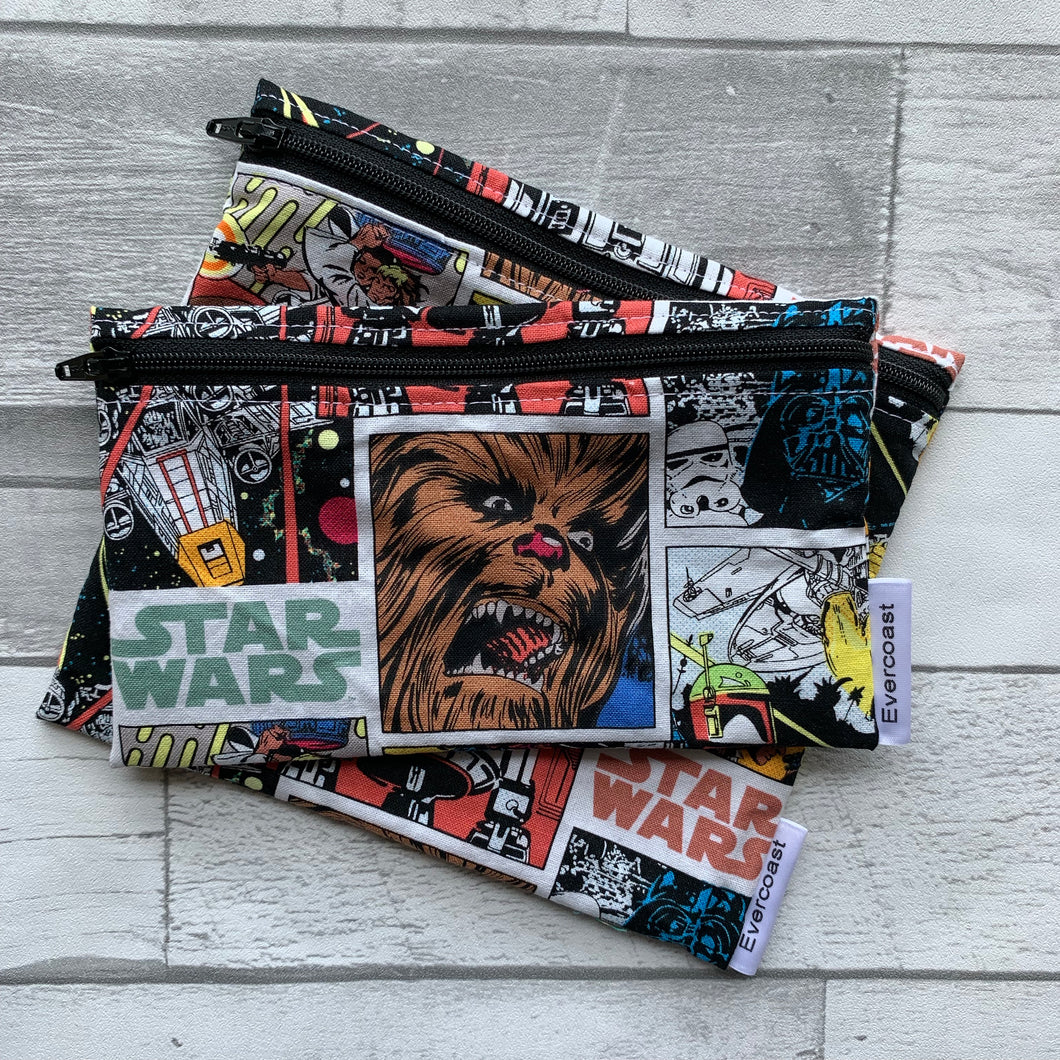 SW Comic Reusable Snack Bag Set