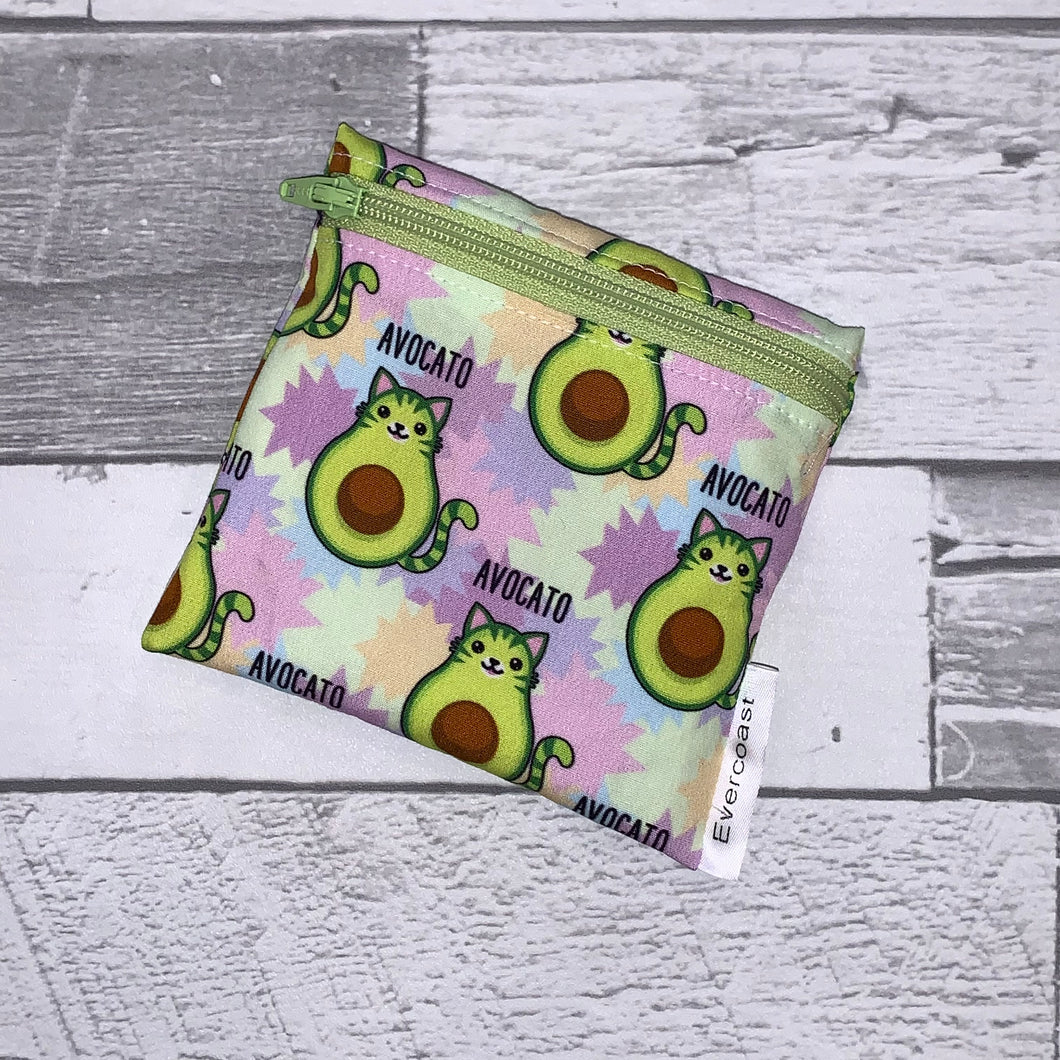 ‘Avocato’ Avocado Reusable Mini Snack Bag