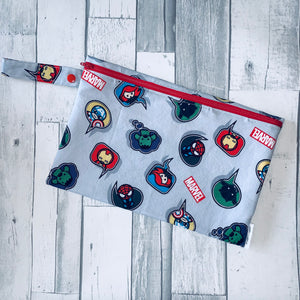 Superhero Speech Bubbles Small Wet Bag