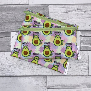Avocado ‘Avocato’ Reusable Snack Bag Set