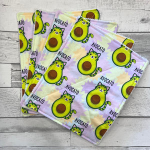 Large Avocato Unpaper Towels - Set of 4