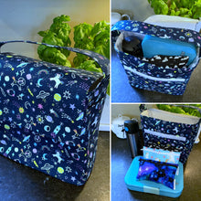 Load image into Gallery viewer, PRE ORDER - XL Boxy Insulated Lunch Bag with Snack Bag