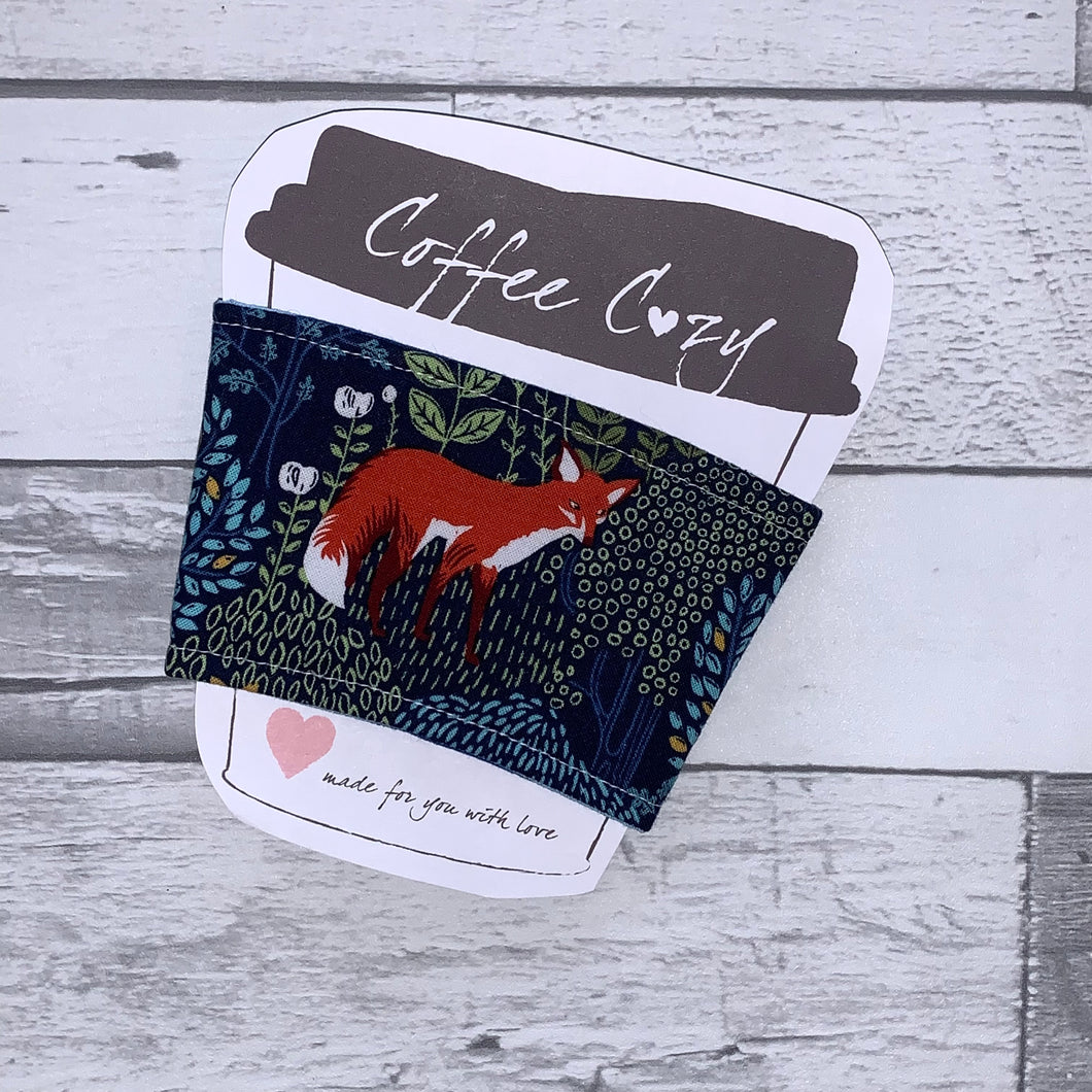 Woodland Fox Take Out Coffee Cozy