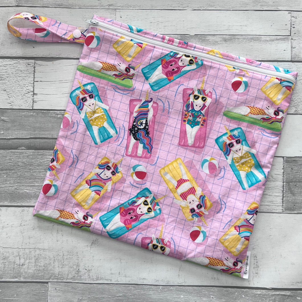 Sunbathing Unicorns Medium Wet Bag