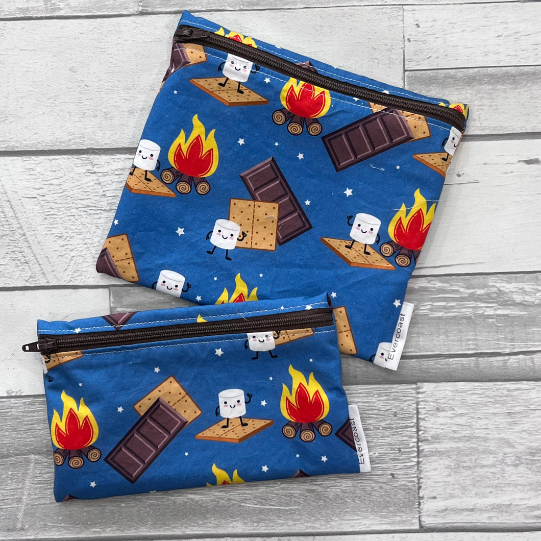 S’mores Reusable Snack Bag Set