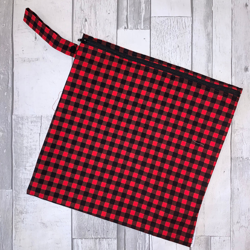 Buffalo Plaid Medium Wet Bag