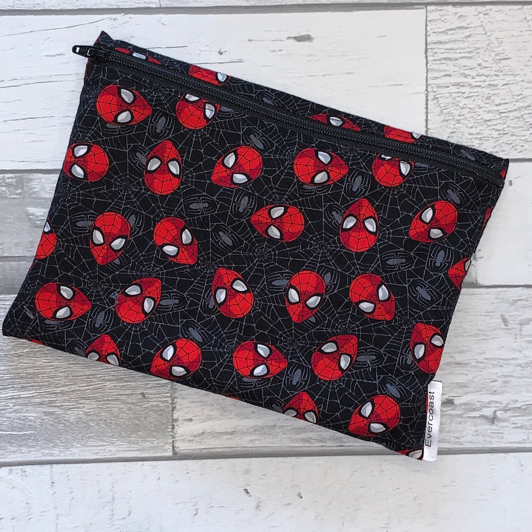 SM Superhero Faces XL Bag/Makeup Bag