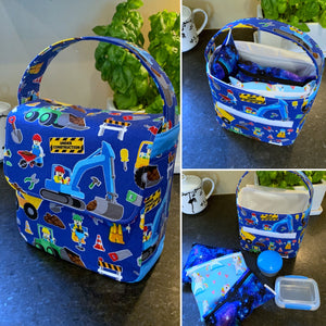 PREORDER - Original Boxy Insulated Lunch Bag with Snack Bag